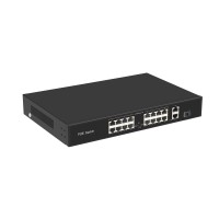 16 poe switch 2 gigabit rj45 uplink