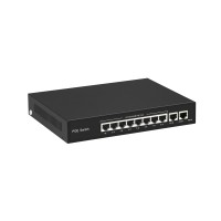 Gigabit POE Switch with 2 rj45 uplink port