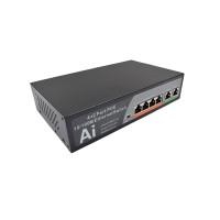 6 Port 100M AI PoE Switch