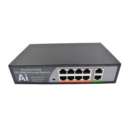 10 Port 10/100M AI PoE Switch