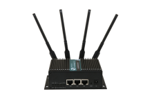 The 4g router with sim slot device supports LAN WIFI function