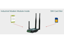 The start-up of an industrial 4g router with sim slot