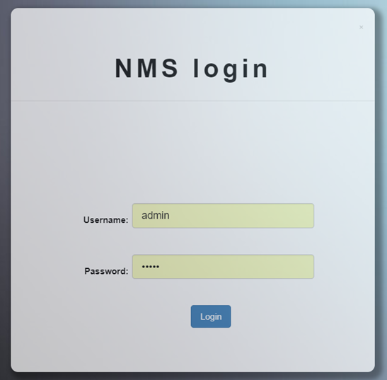 proroute router nms login